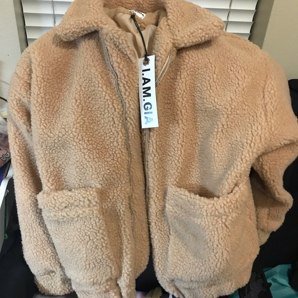 Brand new I am gia iamgia teddy coat